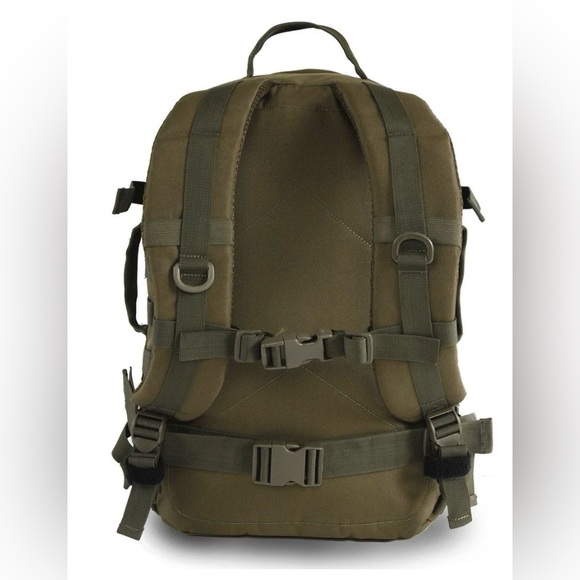 Highland Tactical Rumble Backpack - NWOT - Dark Green/Olive Drab - Picture 5 of 6